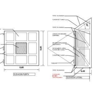 GABINETES METÁLICOS ESPECIALES TIPO "SENAME"