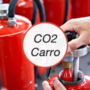 RECARGA EXTINTORES CO2 EN CARRO RODANTE
