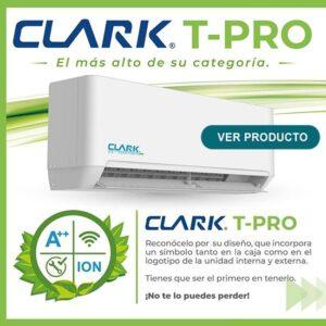AIRE ACONDICIONADO TIPO SPLIT MURO INVERTER WIFI CLARK T-PRO
